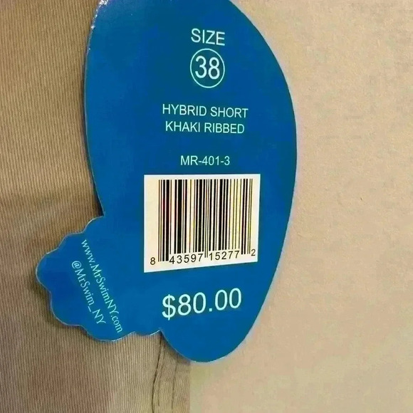 NWT Mr. Swim Men’s Hybrid Shorts. Size 38” - Picture 5 of 6